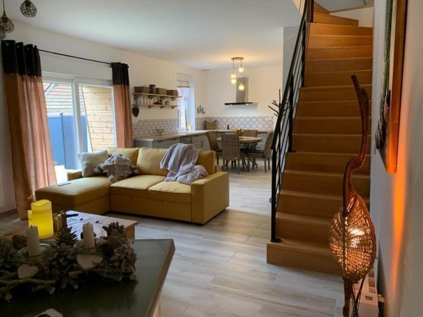 Ferienwohnung La Grange Du Bois Fresnicourt-le-Dolmen Exterior foto